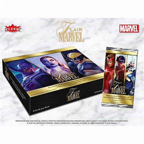 upper deck marvel cards 2024